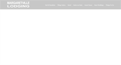 Desktop Screenshot of margaretvillelodging.com